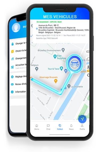Application MyCopilot GPS — suivi de flotte sur smartphone